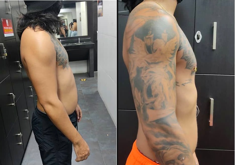 Before / After — Side
